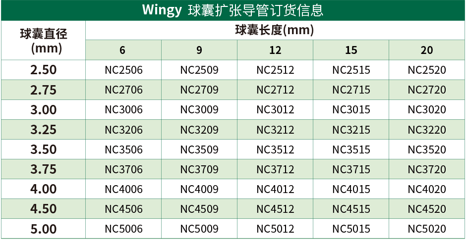 Wingy?球囊擴(kuò)張導(dǎo)管(圖1)